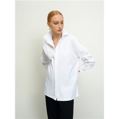 Белая рубашка oversize new