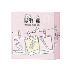 Happy Lab Набор средств для ухода за кожей лица Face Care: Мицеллярная вода, тоник, крем для век, 300 мл, 150 мл, 20 мл