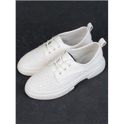 03-PDXL140-5 BEIGE Кроссовки женские (натуральная кожа)