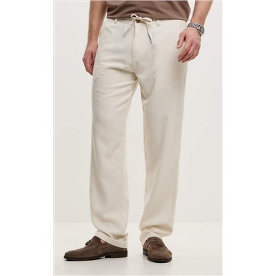 Брюки лен F511-0855 natural linen