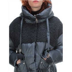 Y21636 DK. GRAY Пальто женское зимнее MEIYEE (200 гр. холлофайбера)