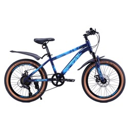 Велосипед 20" рама 12" 7sp COMIRON REBEL морской хаки