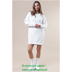 Платье-свитшот с начесом. Размер 56.