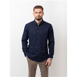 005J Мужская рубашка JenTa синяя
