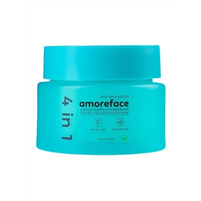 Amoreface Крем для лица 4 в 1 с ниацином и кислотами / AHA BHA-Niacin Regeneration Cream, 100 г