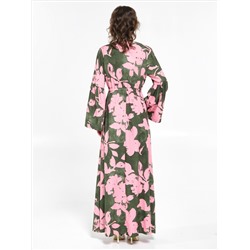 Платье макси с принтом