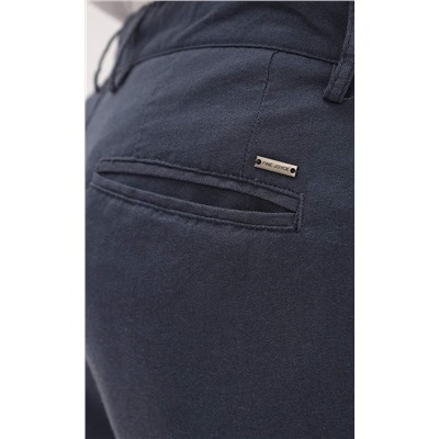 Шорты мужские льняные F111-0960-1 тёмно-серые