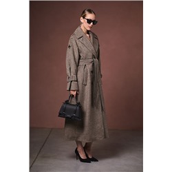 Пальто женское темно-бежевый