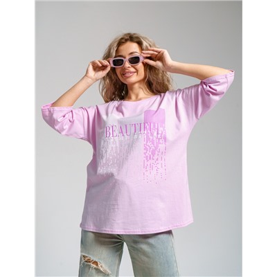 897 Футболка "Розовый"