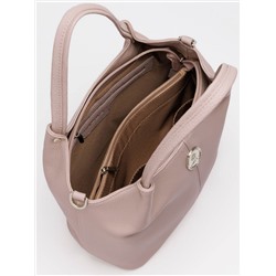 Женская кожаная сумка Richet 3212LN 785 Пудра