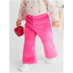Брюки Крошка Я Plushy, р. 74-80 см, фуксия