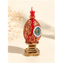 Свеча декоративная «Пасхальное яйцо с орнаментом», 5×12 см, 95 г