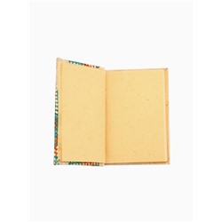 Блокнот в твёрдой обложке плетёный, 48 листов, 14×18×2 см, разноцветный