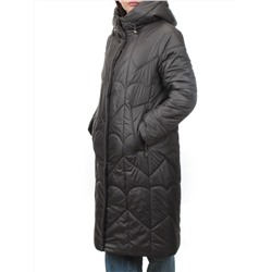 TR-2301 GRAY TURQUOISE Пальто зимнее женское (верблюжья шерсть)