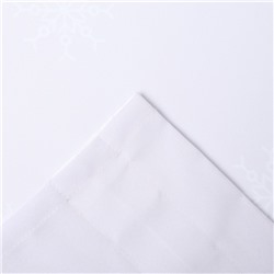Комплект штор для кухни с подхватами «Новогоднее чудо» 145×180+/-5 см - 2 штуки, габардин