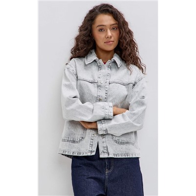 Куртка джинс F612-1259 grey