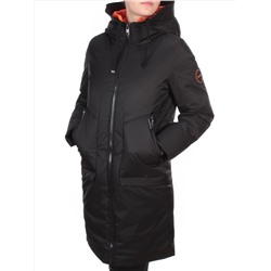 GWD21336P BLACK Пальто зимнее женское PURELIFE (200 гр. холлофайбер)