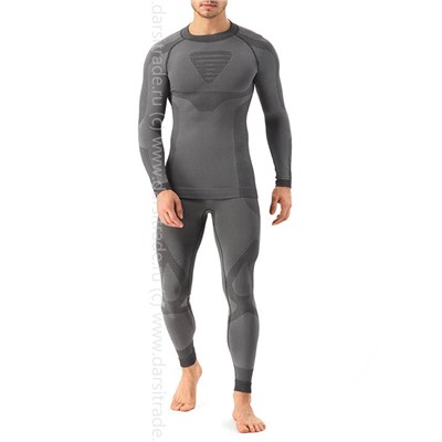 Комплект мужской TLP003+TLS003 термобелья Teksa Дроп