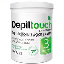 Сахарная паста для депиляции средняя Depiltouch 1600 мл