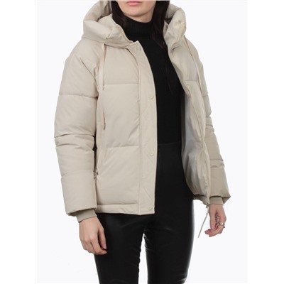 A2303 BEIGE Куртка зимняя женская (150 гр. холлофайбер)