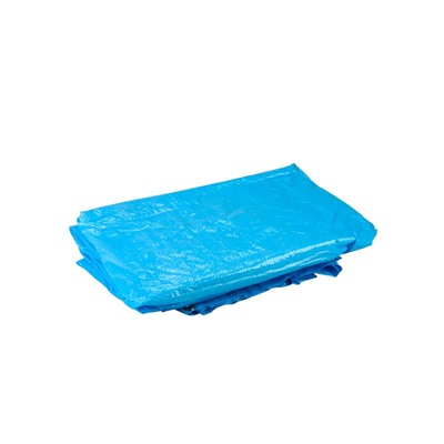 Тент защитный, 3×5 м, плотность 75 г/м², УФ, люверсы шаг 1 м, голубой