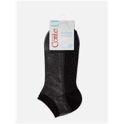 CONTE ELEGANT ACTIVE Ультракороткие носки из вискозы с ажурным переплетением