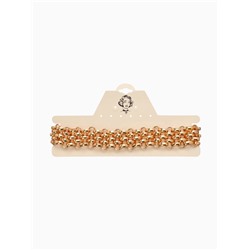 Колье-чокер «Кольчуга», цвет золото