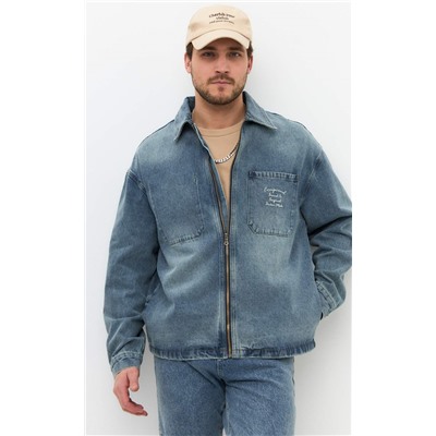 Куртка джинс F511-1253-1 l.blue