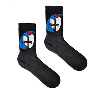 Носки р.35-40 "Абстракция" Cross