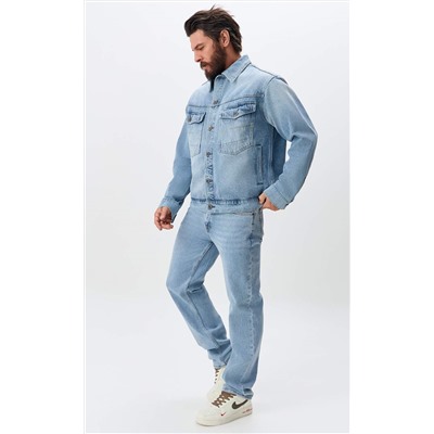 Куртка джинс P611-1286 l.blue