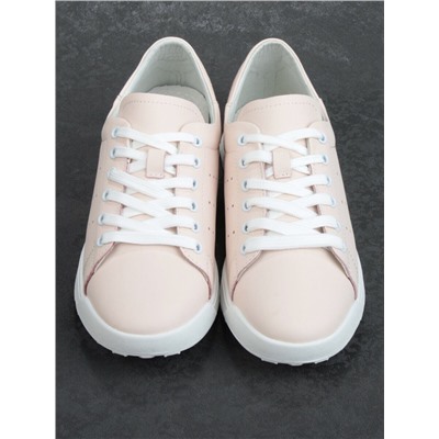05-DF52-2 PINK POWDER Кроссовки женские (натуральная кожа)