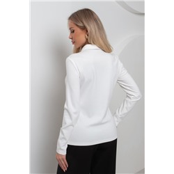 Джемпер трикотажный белый Ждана №1