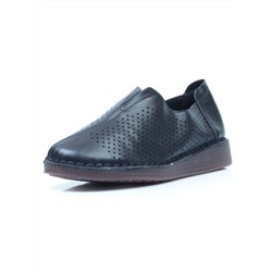 03-5001-1 BLACK Полуботинки женские (натуральная кожа)