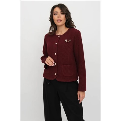 Жакет Д 3548/бордо