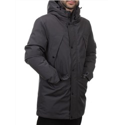 8893 DK. GRAY Куртка мужская зимняя облегченная (130 гр. холлофайбер)