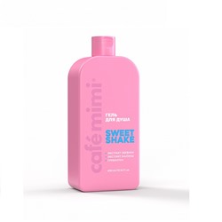 CAFE MIMI COLOURS Гель для душа "SWEET SHAKE" с экстрактами малины,ежевики и пребиотиками 400мл