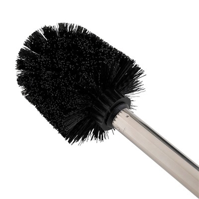 Гарнитур для туалета Axentia Nero, из чёрной матовой керамики с линиями