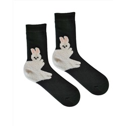 Носки р.35-40 "Зверюшки на Пятках" Зайка