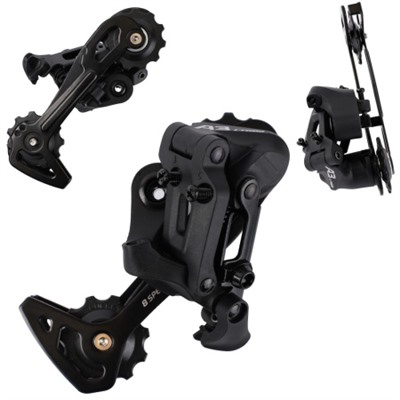 MTB. Переключатель задний 8 ск L-TWOO LTWOO A3 NEW 2:1, Shimano совместим, Звёзды: 11-36т, Shadow RD с наклоном, Подшипник, 248 г/уп 50/