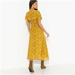 Платье на запах, Счастье влюбленности (желтый)