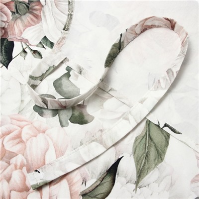 Кухонный набор «Этель. Пионы»: полотенце 40×73 см, прихватка 19×19 см, фартук 60×65±5 см