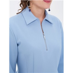 Платье короткое трикотажное