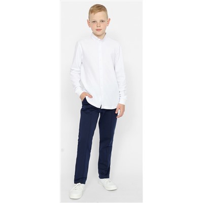 Брюки шк Cherubino 70403-41 син М 40%