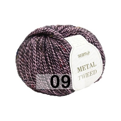 Пряжа Сеам METAL TWEED