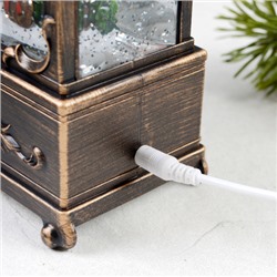 Светильник настольный новогодний 14х8х27 / NG206-26 /уп 12/ музыкальный