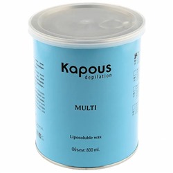 Kapous Жирорастворимый воск розовый с Диоксидом Титаниума в банке 800 мл