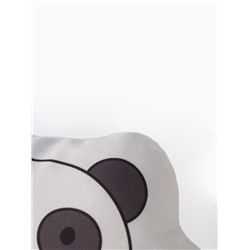 Подушка декоративная «Этель. Панда», 30×28 см, велюр
