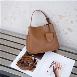 Женская сумка, кожа, MIRONPAN  26006 Светло-коричневый