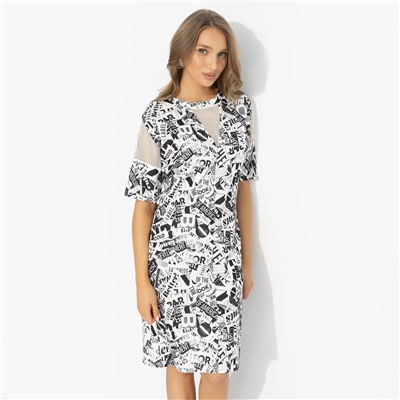 Платье комбинированное, Не по правилам (стиль)