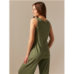 Майка домашняя женская SL HOME Soft Home, оливковая